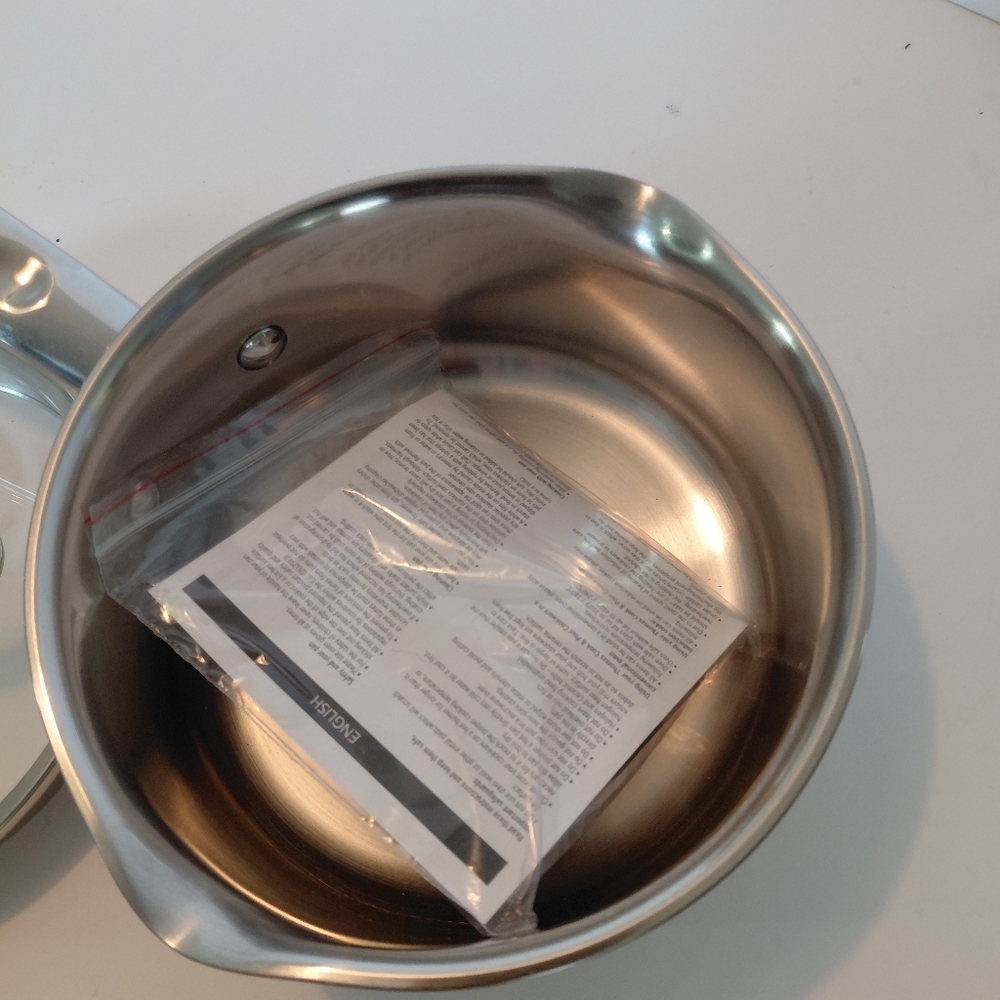 Thomas Rosental Stainless Steel Saucepan with Glass Lid - Silver - Picture 5 of 6